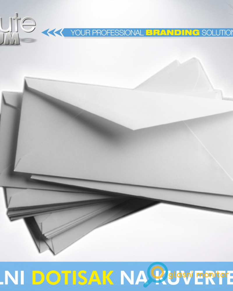 Kuverte s tiskom - dotisak na kuverte
