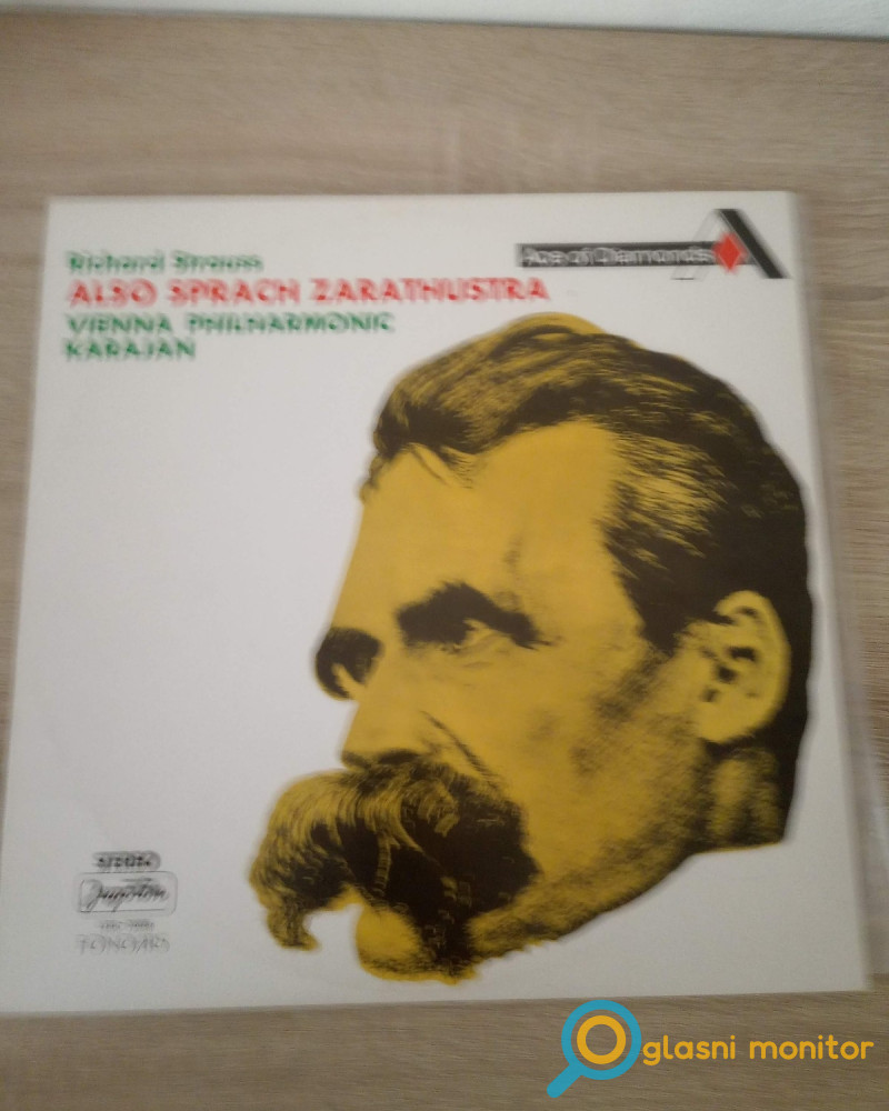 Also sprach Zarathustra, Gramofonska ploča