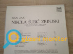 Nikola Šubić Zrinski, Ivan Zajc, gramofonska ploča (2)