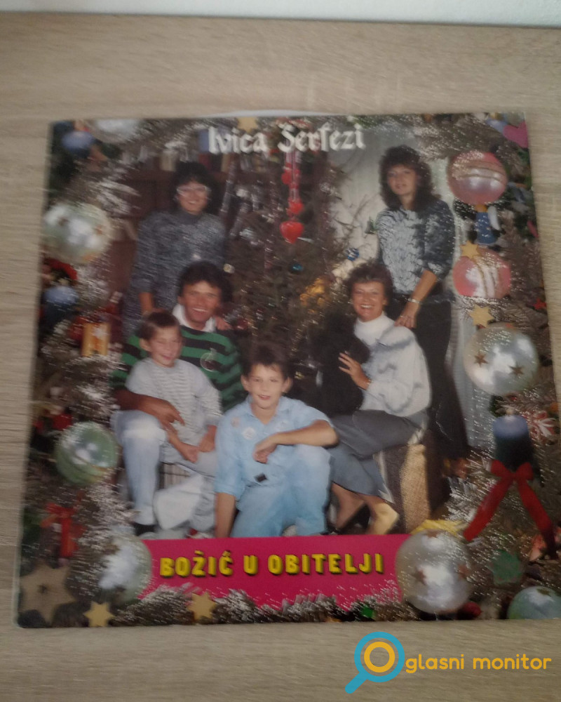 Božić u obitelji Ivica Šerfezi, gramofonska ploča